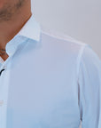 Camicia tessuto tecnico bianco