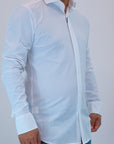 Camicia tessuto tecnico bianco