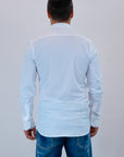 Camicia tessuto tecnico bianco