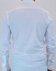 Camicia tessuto tecnico bianco