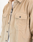 Camicia Vintage Velluto beige