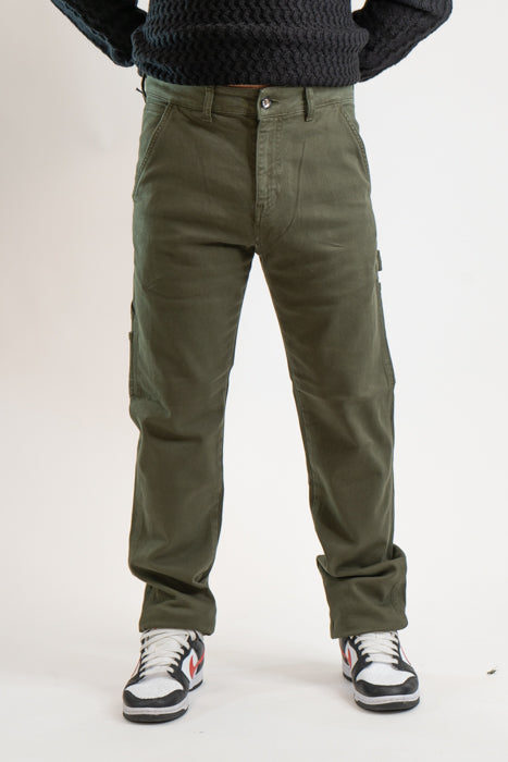 Pantaloni Take Two Work verde militare
