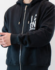 Felpa Dsquared2 Icon girocollo cappuccio e zip
