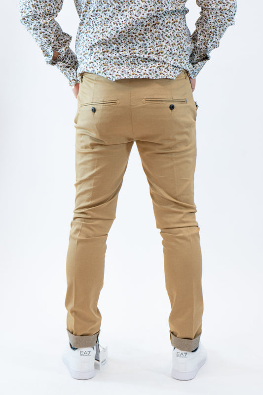Pantaloni Dondup Colore cammello