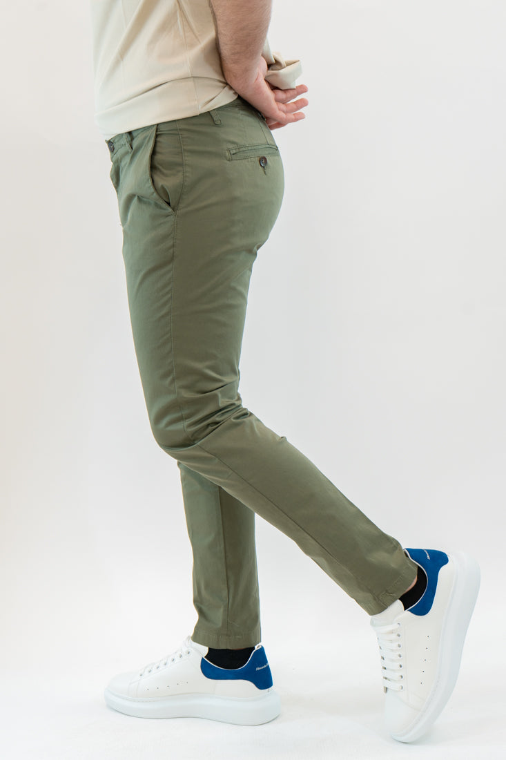 Pantaloni GPlay verde militare