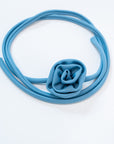 Choker fiore Kostumn1 celeste