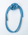 Choker fiore Kostumn1 celeste