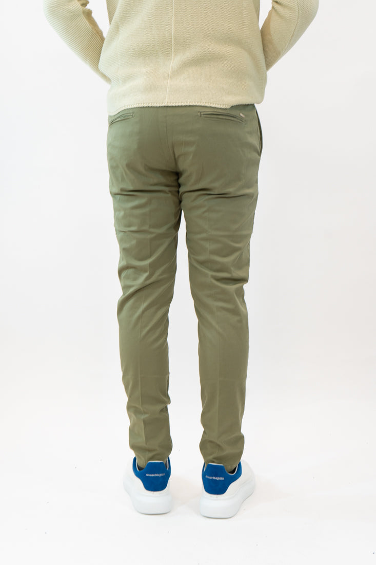 Pantaloni Gianni Lupo verde militare
