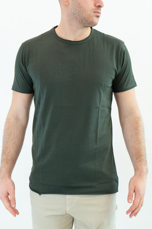 T-shirt D-park verde militare