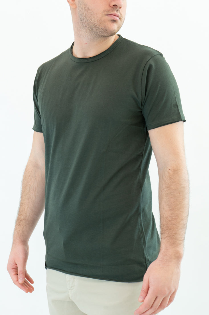T-shirt D-park verde militare