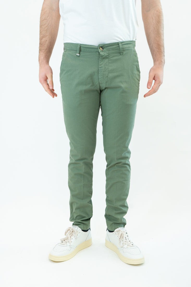 Pantaloni GPlay verde salvia