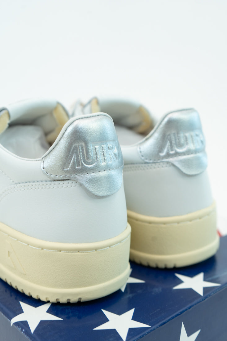 Sneakers Autry bianco argento