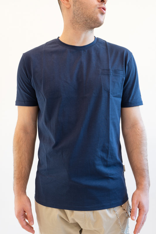 T-shirt Gianni Lupo blu