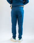 Pantaloni OverD lino Blu