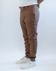 Pantaloni OverD lino cacao