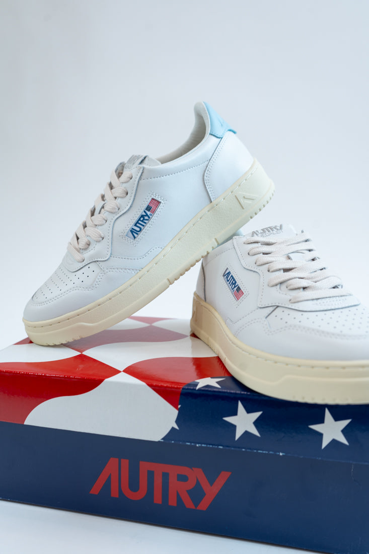 Sneakers Autry bianco azzurro