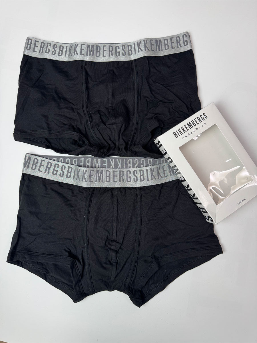Bi-Pack Bikkembergs Boxer nero o Blu
