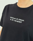 T-shirt Superculture Voglia di drink e di venerdì 2 colori