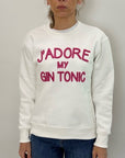 Felpa Superculture J'adore my gin tonic 2 colori