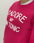 Felpa Superculture J'adore my gin tonic 2 colori