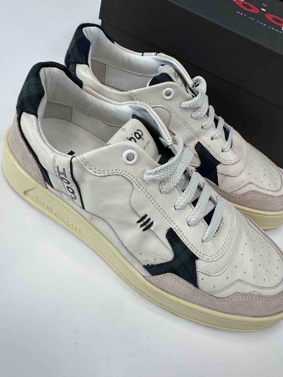 Sneaker Ho'op Scottish Verde Blu