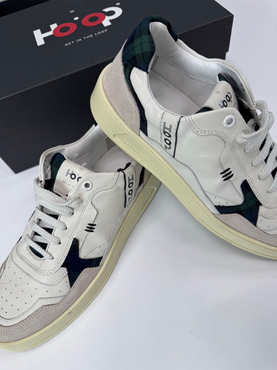 Sneaker Ho'op Scottish Verde Blu