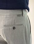Pantaloni OverD grigio con pence