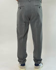 Pantaloni OverD grigio con pence