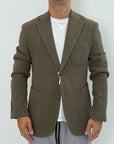 Giacca Gianni Lupo verde militare