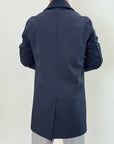Trench OverD Blu foderato