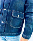 Giubbino Take Two Denim con interno