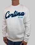 Felpa Superculture Clothing Cortina Bianca o Blu