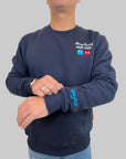 Felpa Superculture Clothing Pack Man Blu