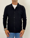 Cardigan Seinse Blu o Nero con colletto