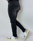 Jeans Klixs nero slavato