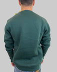 Felpa Superculture Clothing Chalèt e Champagne verde o nero