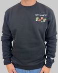 Felpa Superculture Clothing Notti Magiche Nero Blu