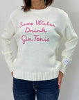 Pullover Superculture Save Water Drink Gin Tonic