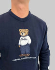 Pullover Superculture Orso Blu