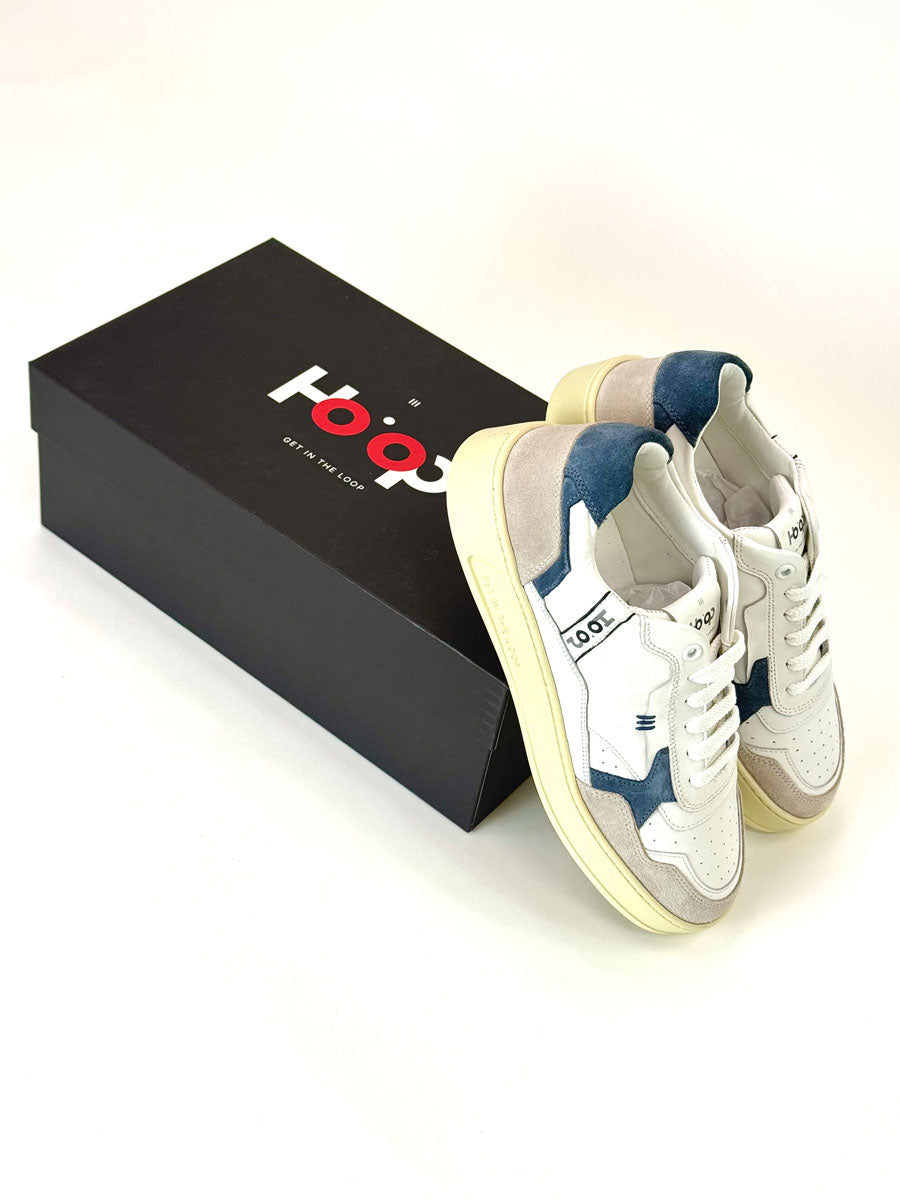 Sneaker Ho'op White Blu