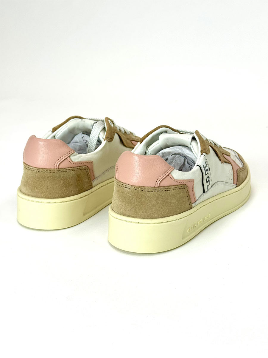 Sneaker Ho'op Caramello e Rosa
