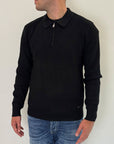 Pullover Gianni Lupo mezza zip 2 colori
