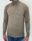 Pullover Gianni Lupo mezza zip 2 colori