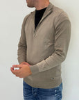 Pullover Gianni Lupo mezza zip 2 colori