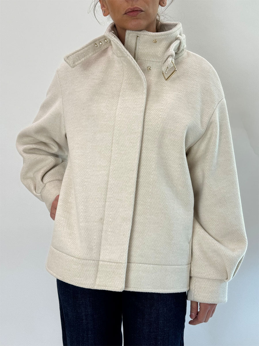 Cappotto Liujo panna