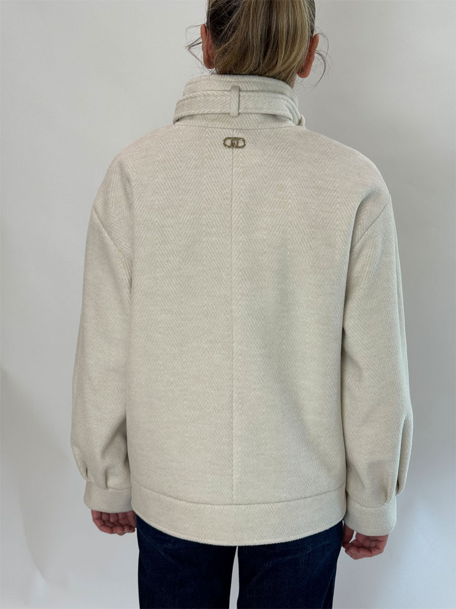 Cappotto Liujo panna