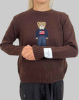 Pullover Superculture Clothing Orso in 3 colori a scelta