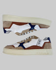 Sneaker Ho'op White Blu Brown