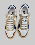 Sneaker Ho'op White Blu Brown