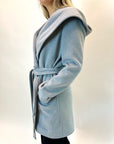 Cappotto Griffai con cappuccio 2 colori